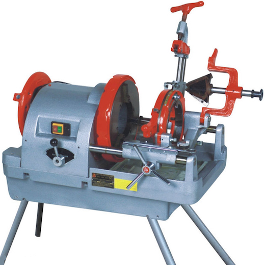 Qing Feng Pipe Threading Machine 2-1/2"-6",8.5rpm,195kg ZT-150 - Click Image to Close